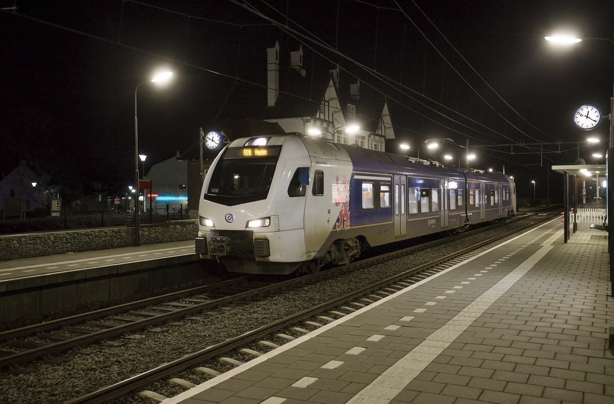 Arriva-nachttrein in Voerendaal