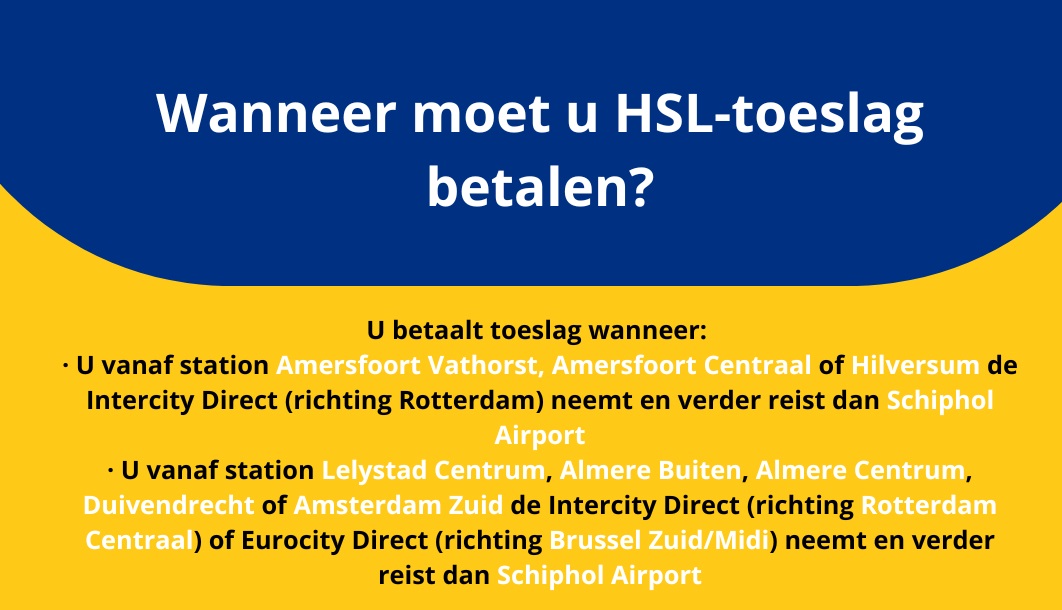 Zo ingewikkeld wordt de nieuwe HSL-toeslag