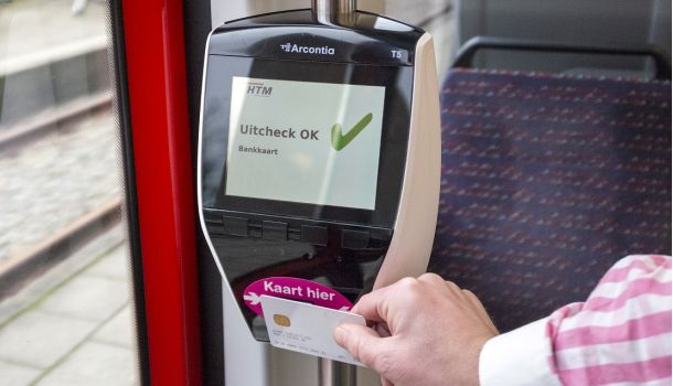 Uitchecken met bankpas