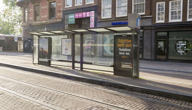 Lege halte Amsterdam
