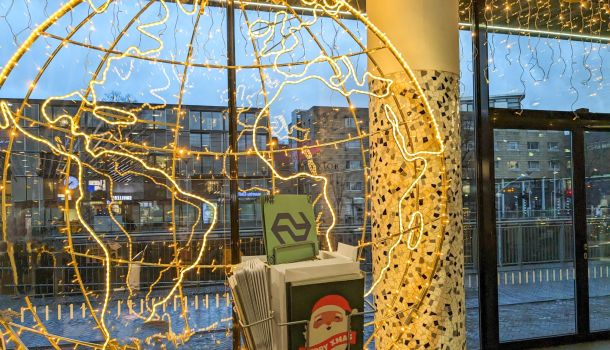 Feestdagen station Delft