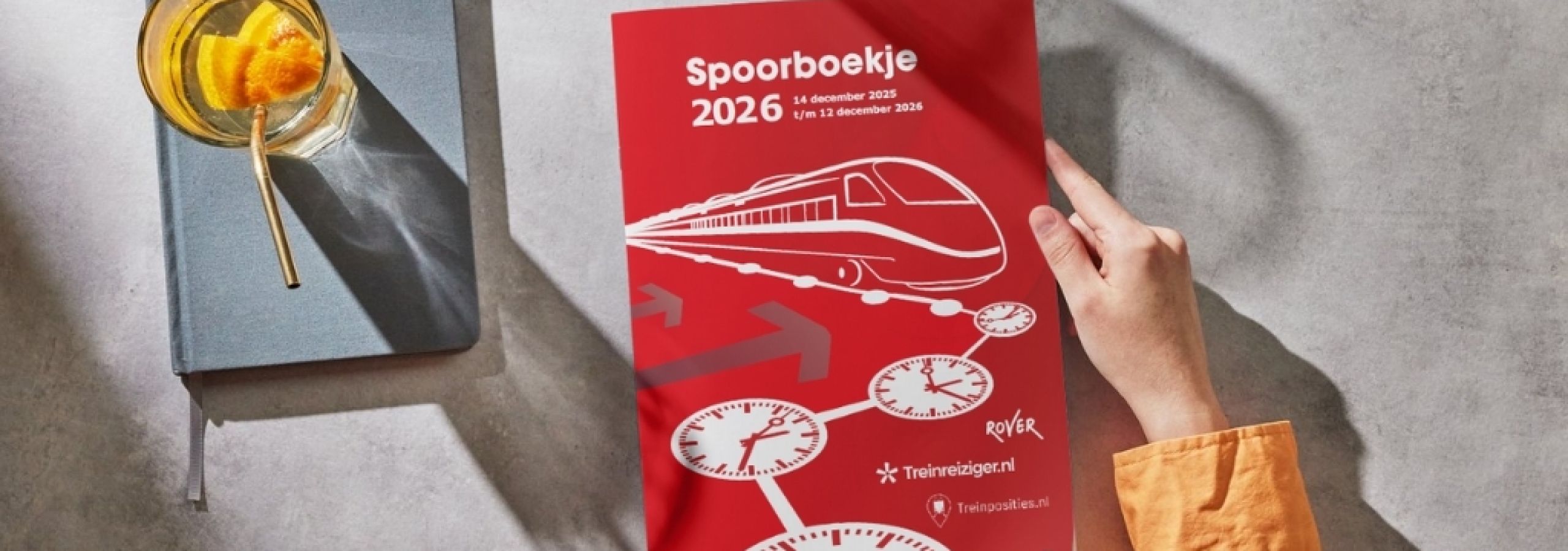 Papieren spoorboekje