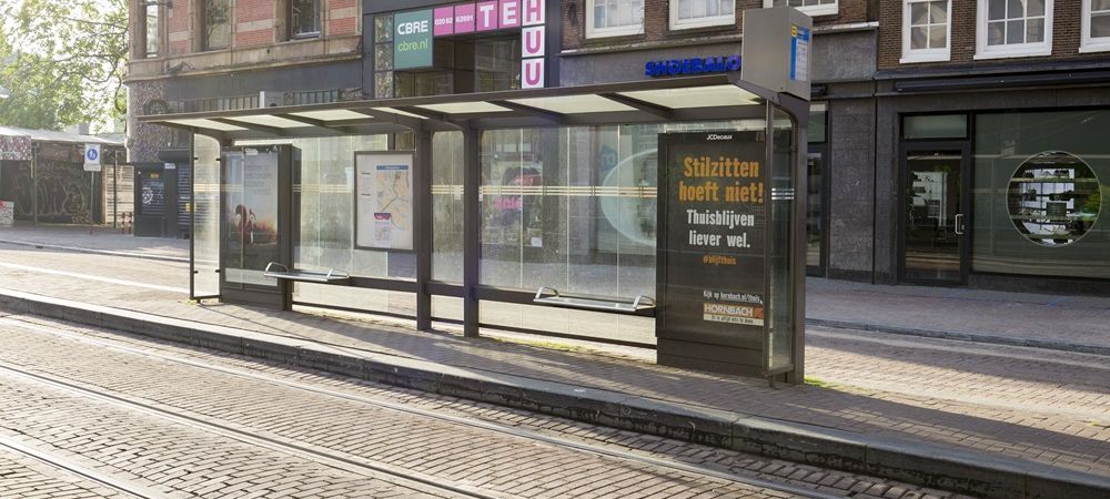 Lege halte Amsterdam