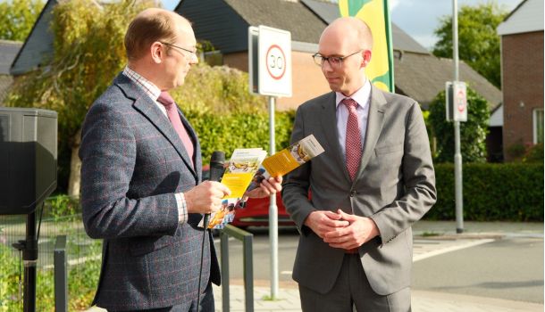 Overhandiging inspiratiefolder