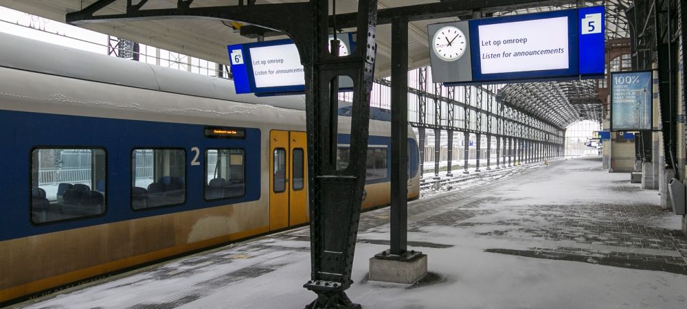 Sneeuw station