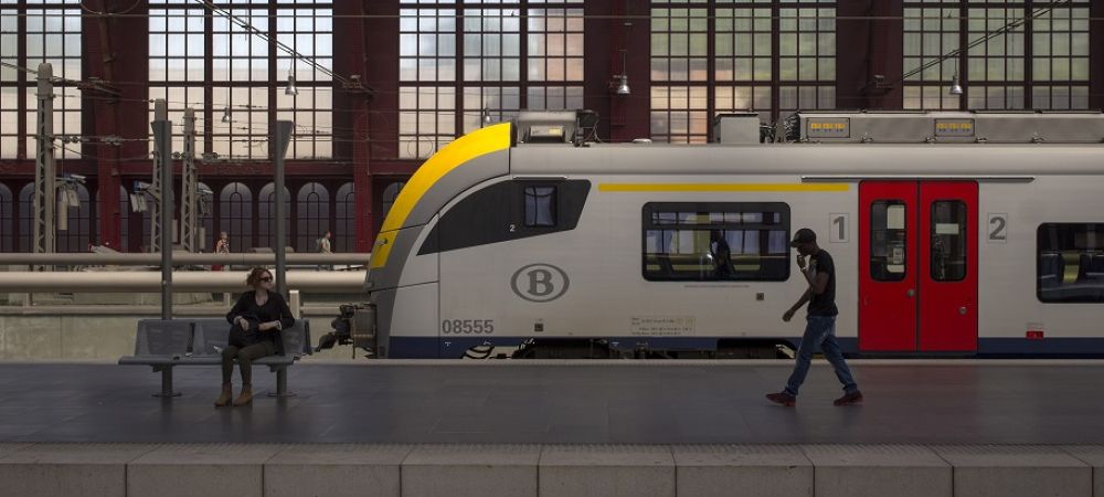 Trein in Antwerpen