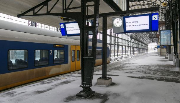Sneeuw station