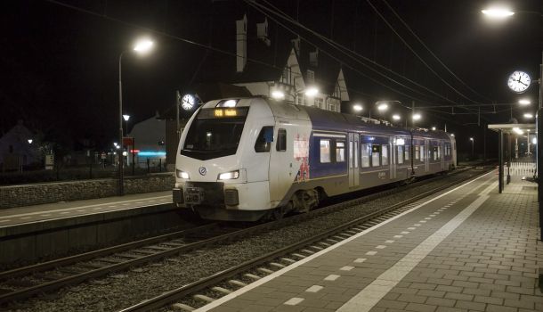 Arriva-nachttrein in Voerendaal