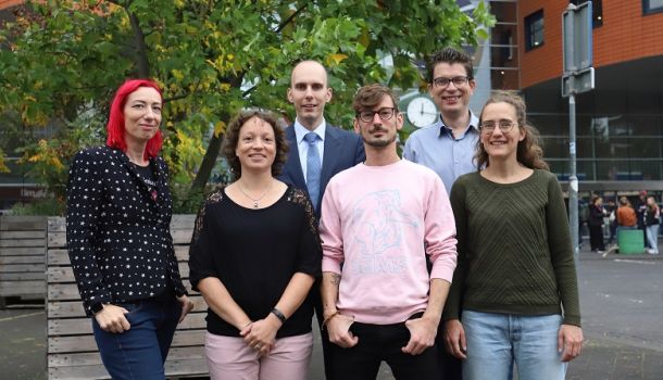 Het Rover-kantoorteam