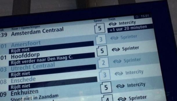 Reisinfo vertragingen