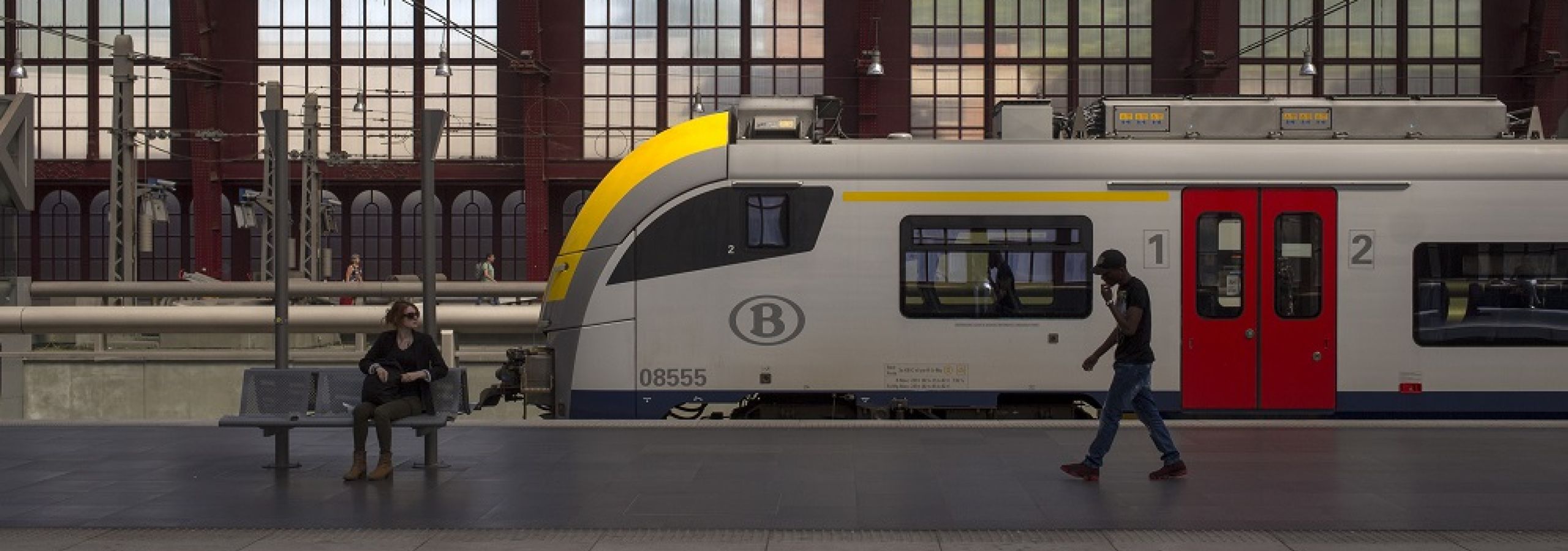 Trein in Antwerpen