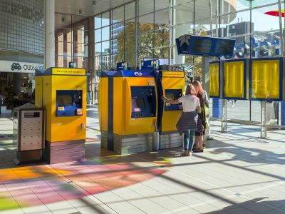 Kaartautomaten NS