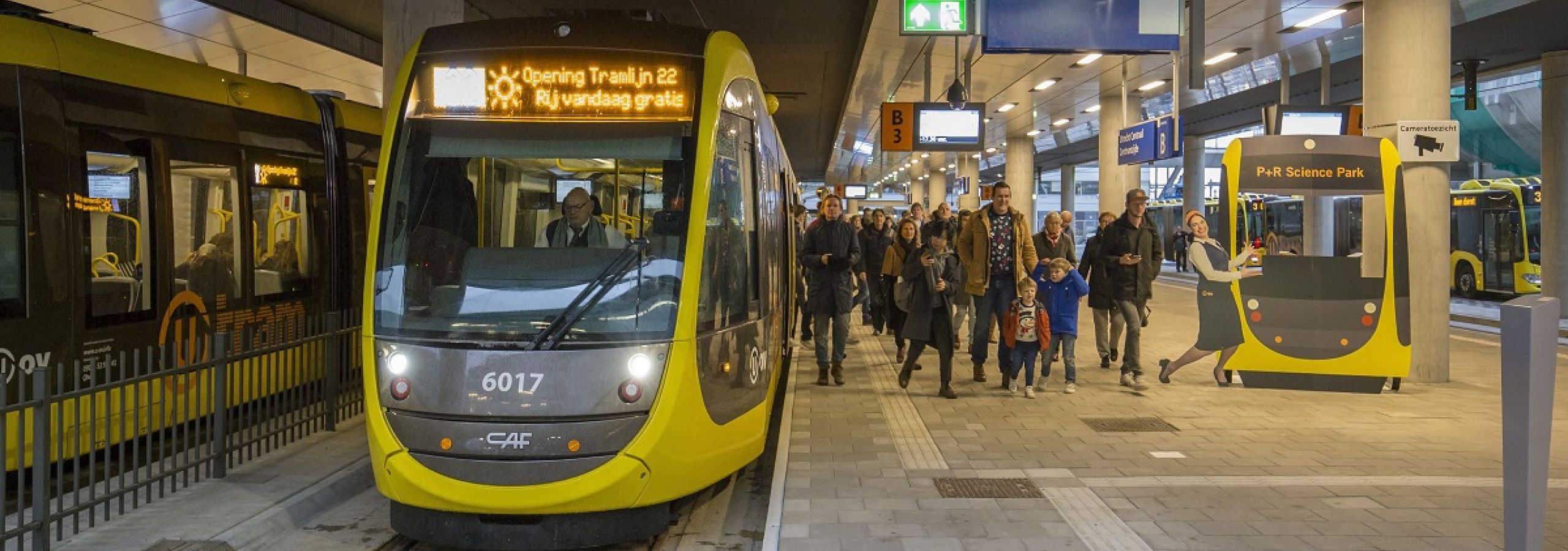 Openingsdag tram Utrecht