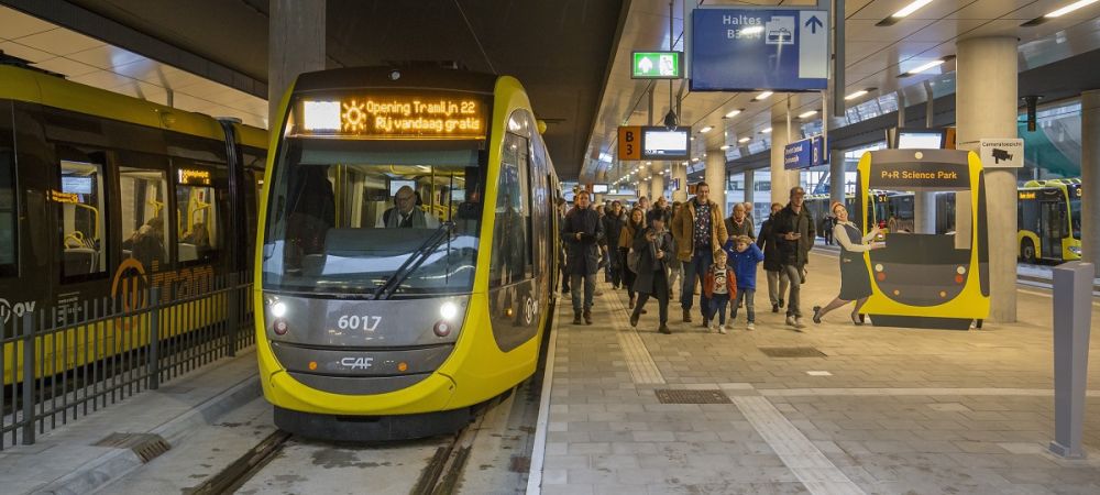 Openingsdag tram Utrecht
