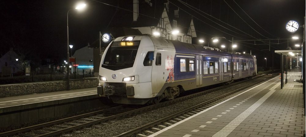 Arriva-nachttrein in Voerendaal