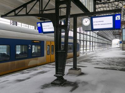 Sneeuw station