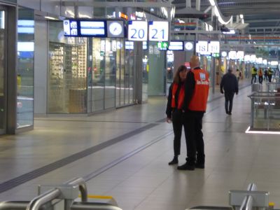 FNV op het station