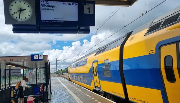 NS-trein in Goes