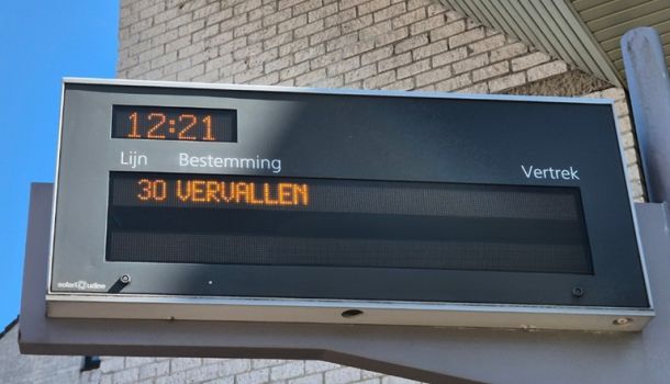 Halte vervallen